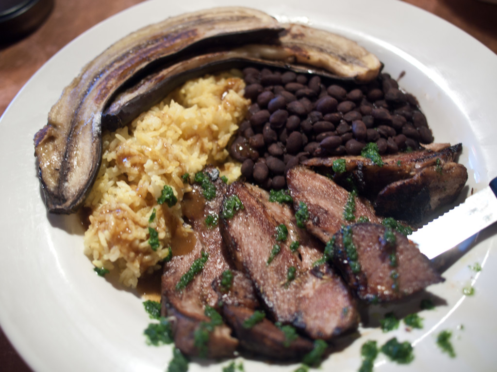 haricots noirs et riz